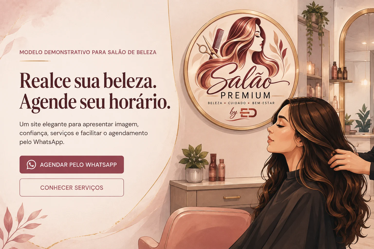 Logo Salão Premium